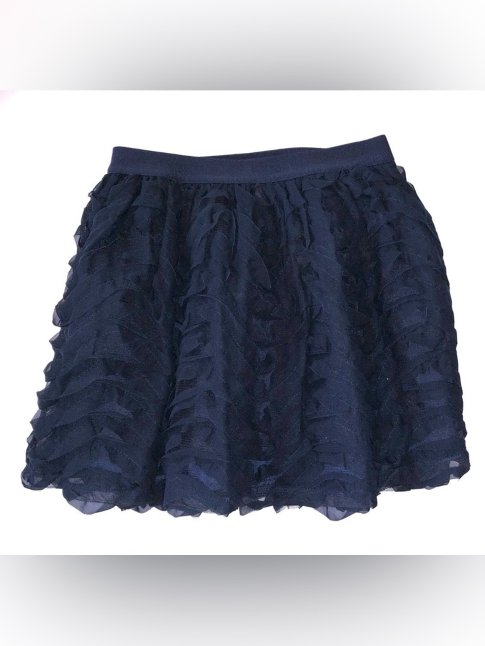 The Children's Place Girls 3D Ruffle Tutu Skirt Sz 5/6